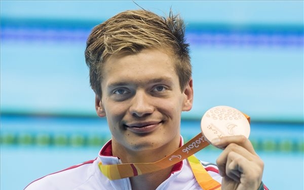 Paralimpia 2016 - Tóth Tamás bronzérmes 100 méter gyorson