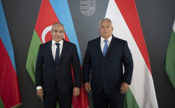 Orbán Viktor az azeri gazdasági miniszterrel tárgyalt