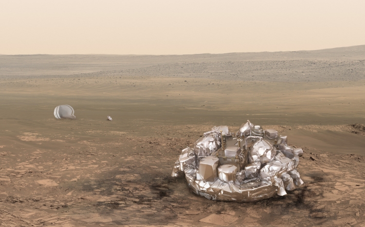 Landolt a Marson az ExoMars űrexpedíció leszállóegysége